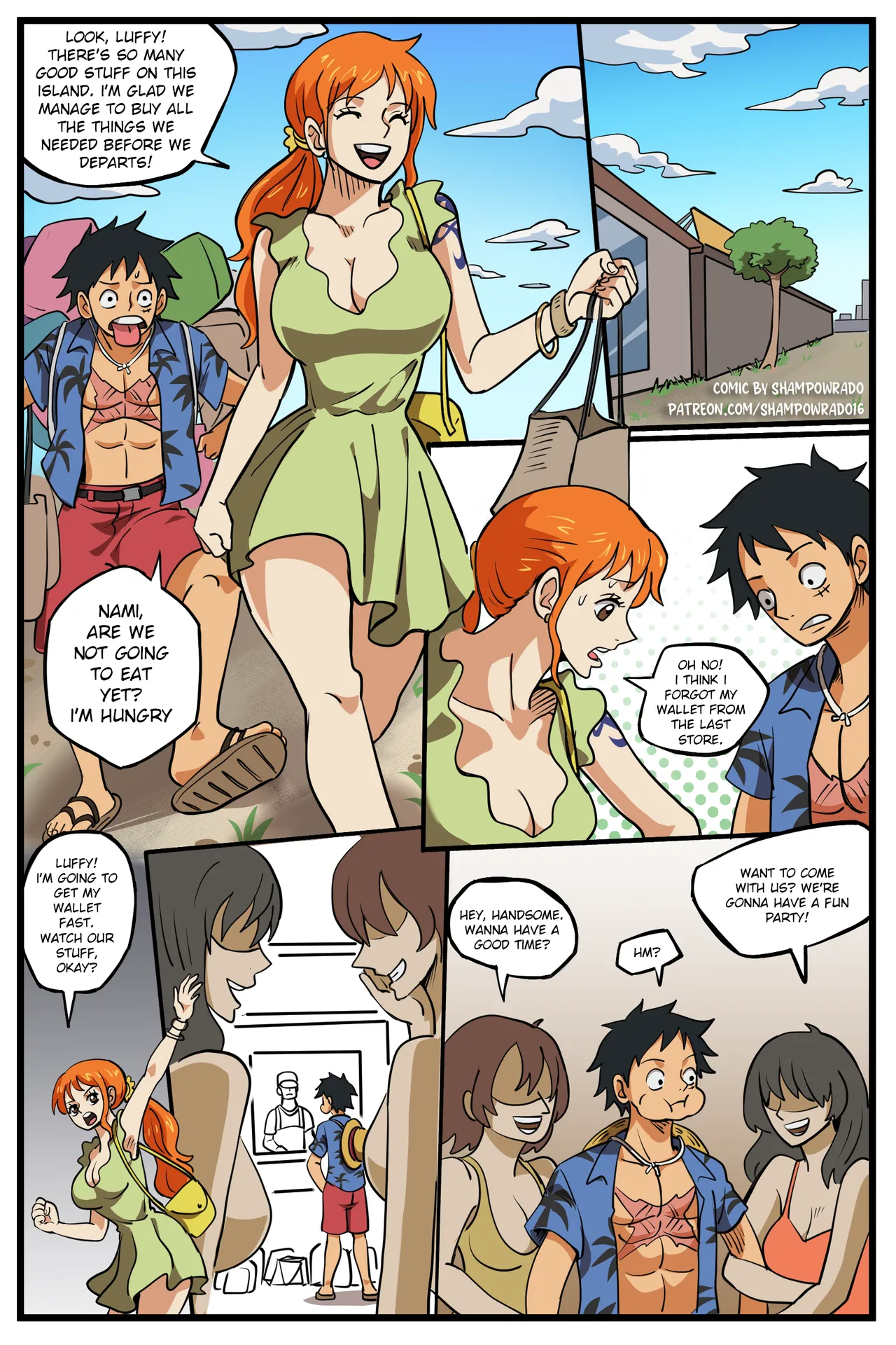 Realization Luffy x Nami porn comic picture 2