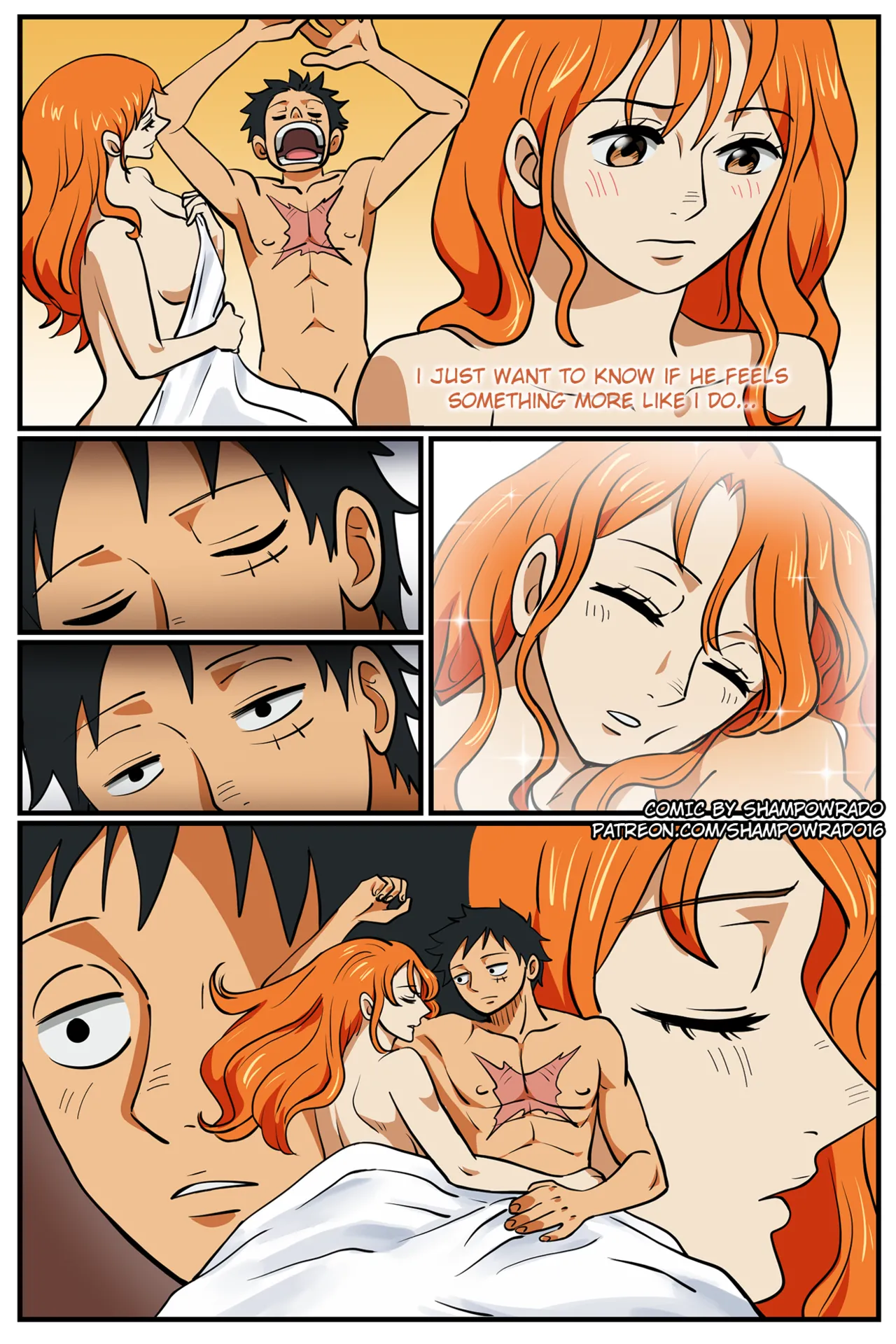 Realization Luffy x Nami porn comic picture 44