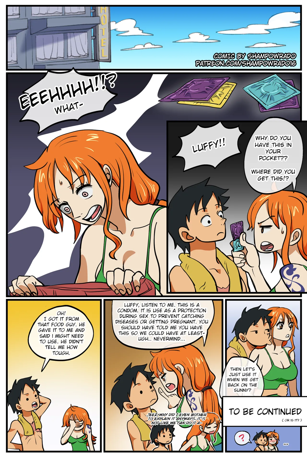 Realization Luffy x Nami porn comic picture 45