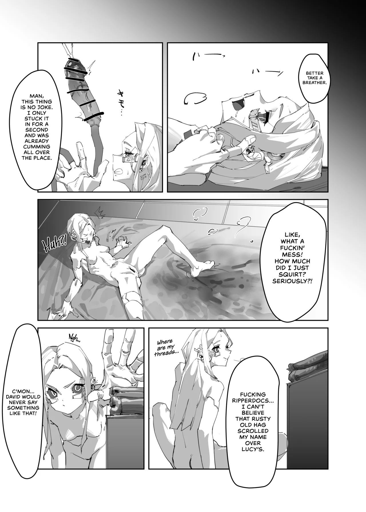 REBECCA'S REGRET porn comic picture 14
