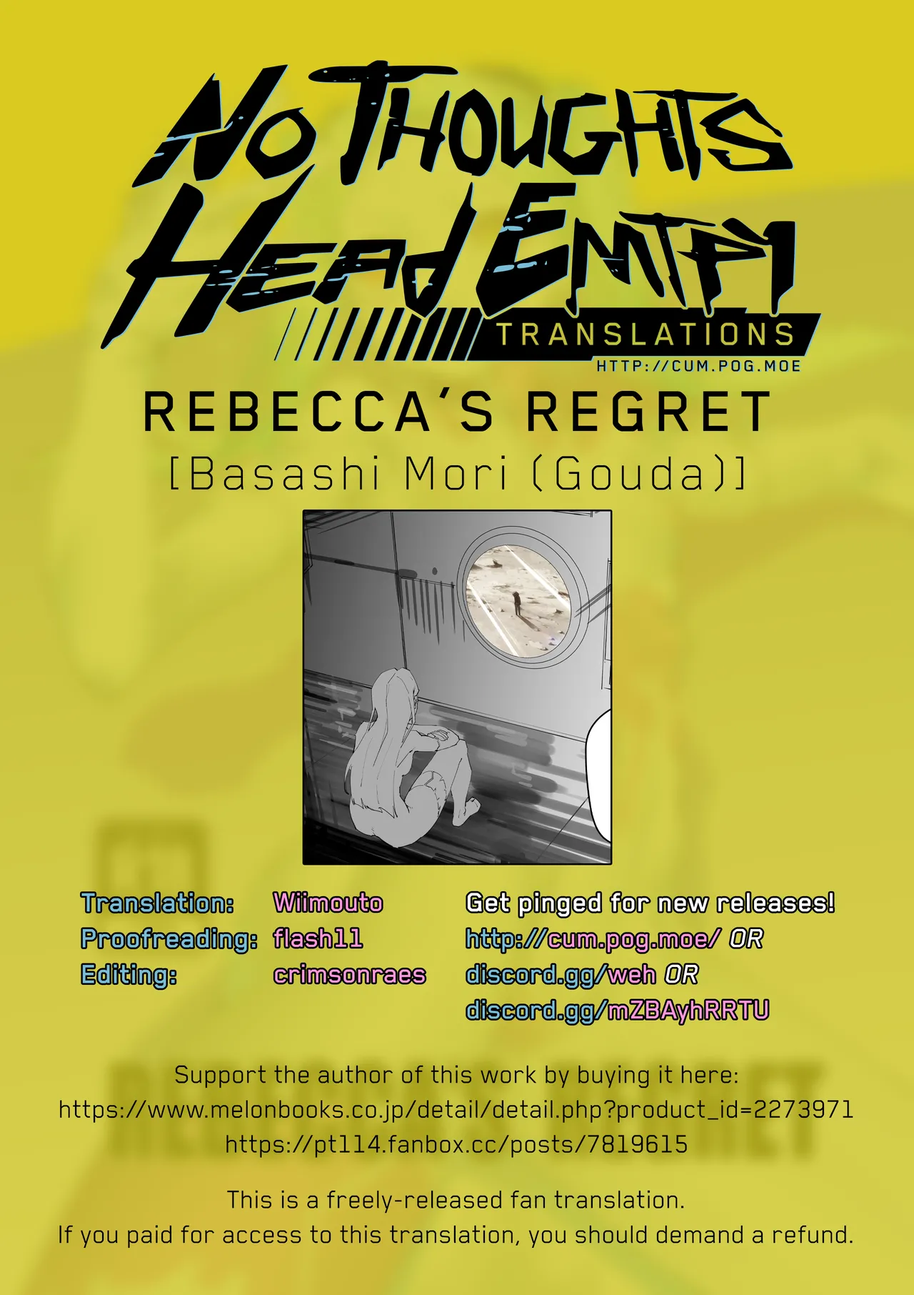 REBECCA'S REGRET porn comic picture 27