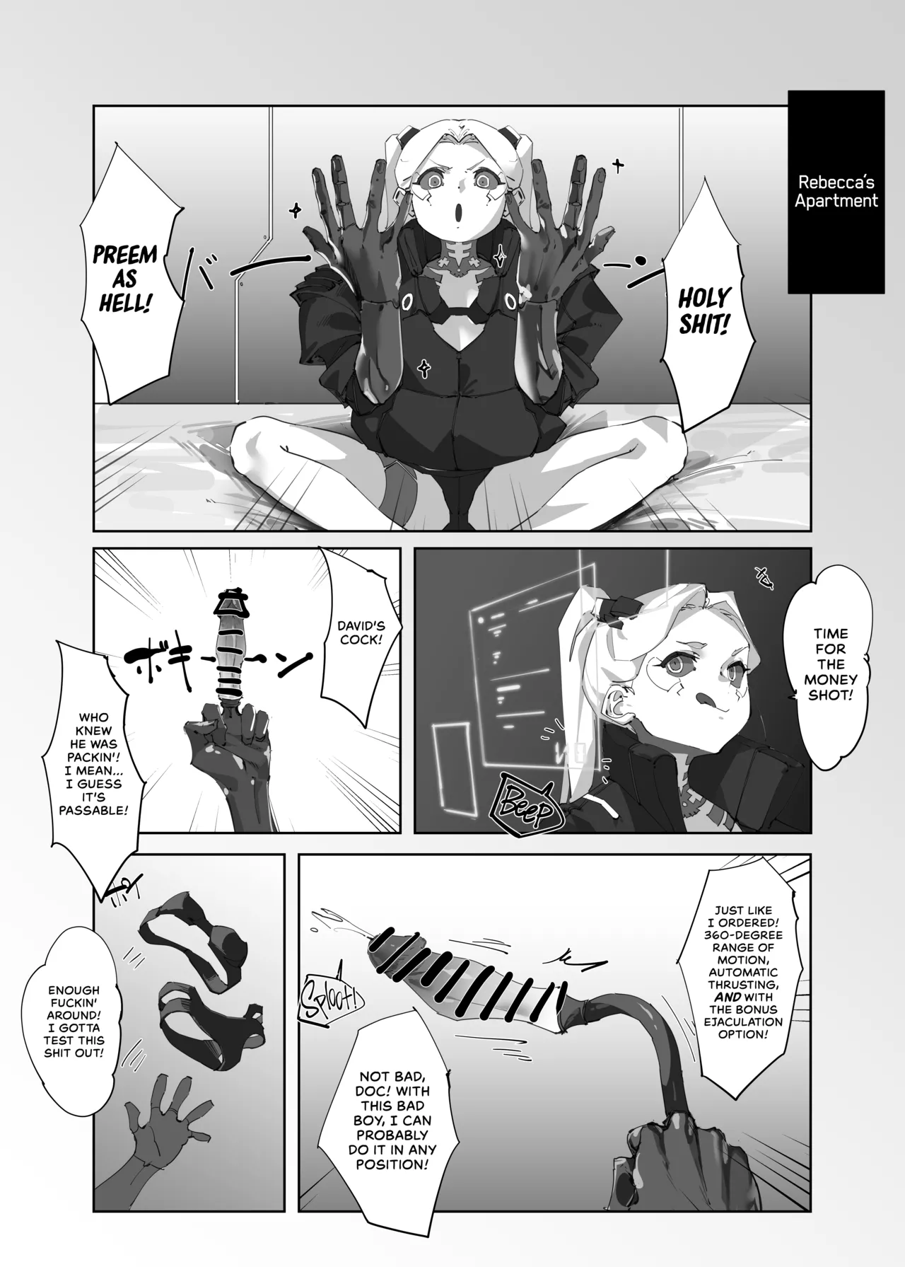 REBECCA'S REGRET porn comic picture 6
