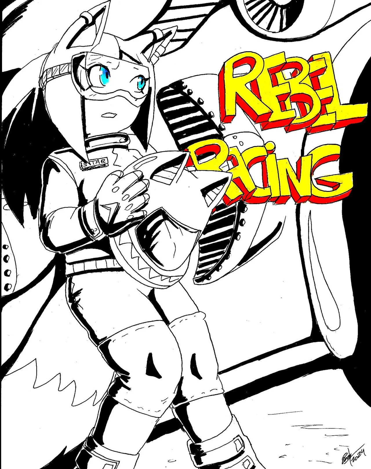 Rebel Racing porn comic picture 1