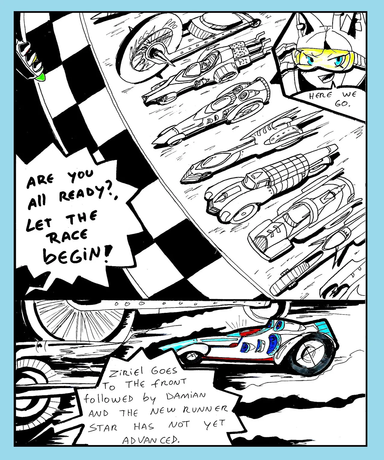 Rebel Racing porn comic picture 3
