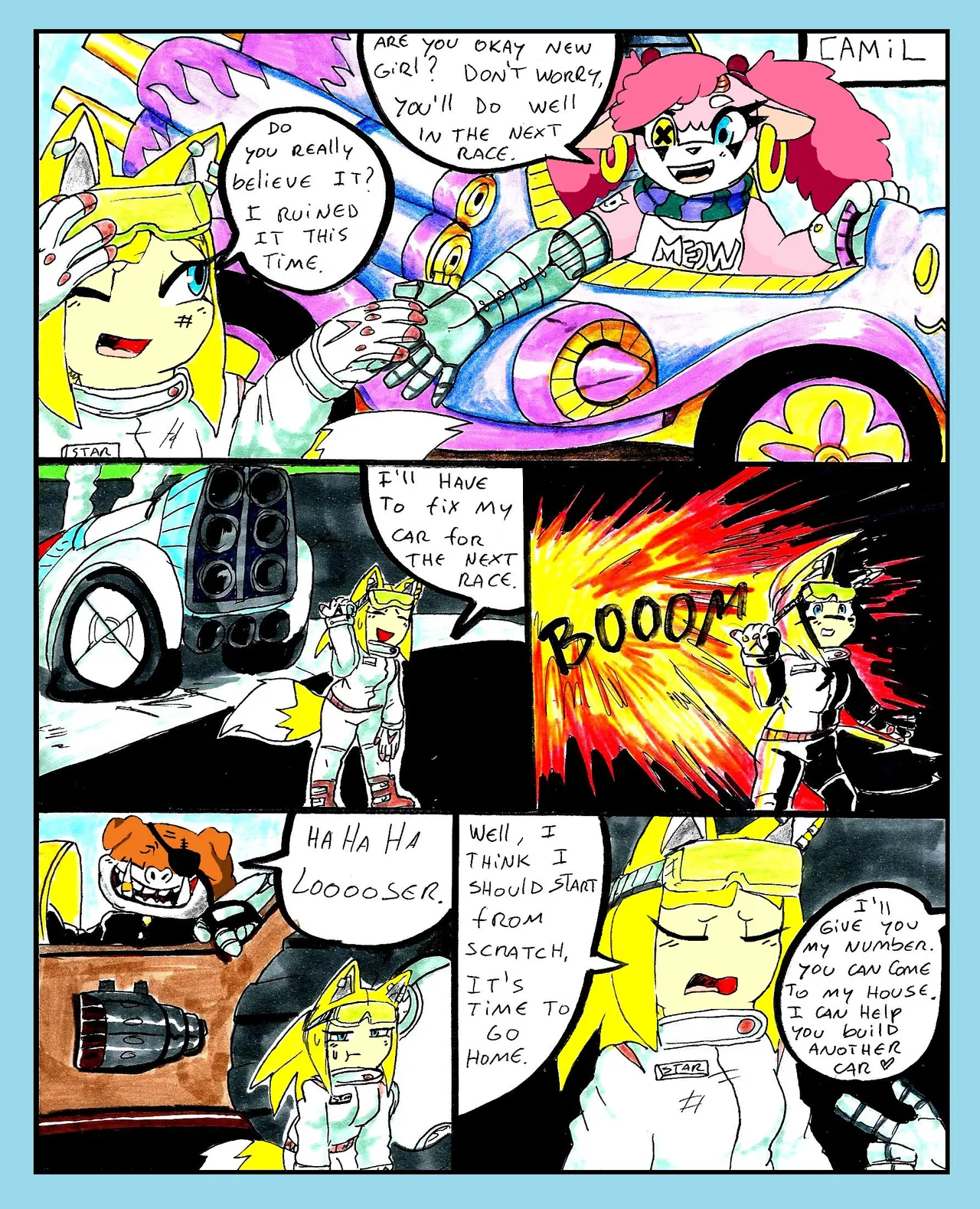 Rebel Racing porn comic picture 6