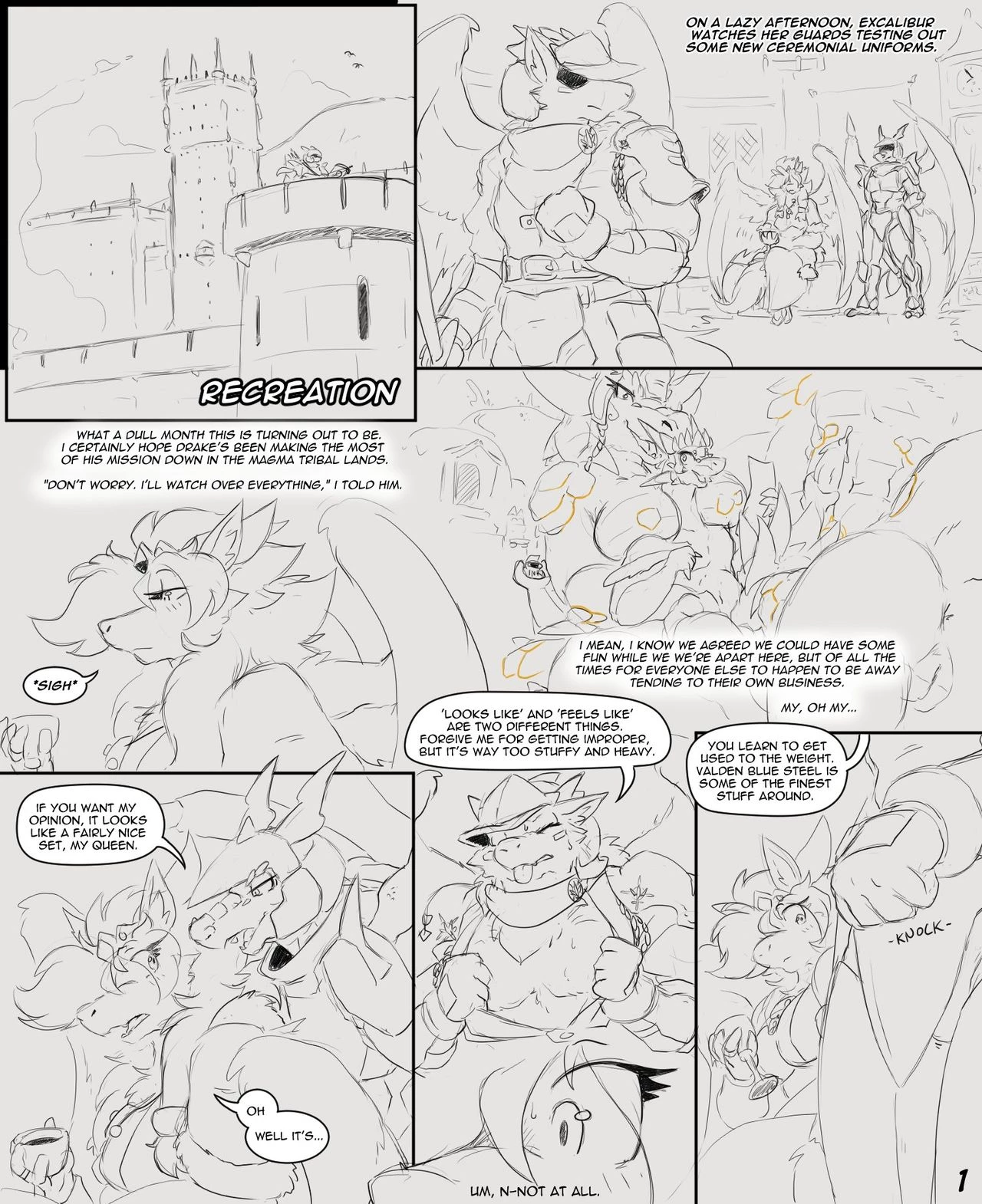 Recreation porn comic picture 1