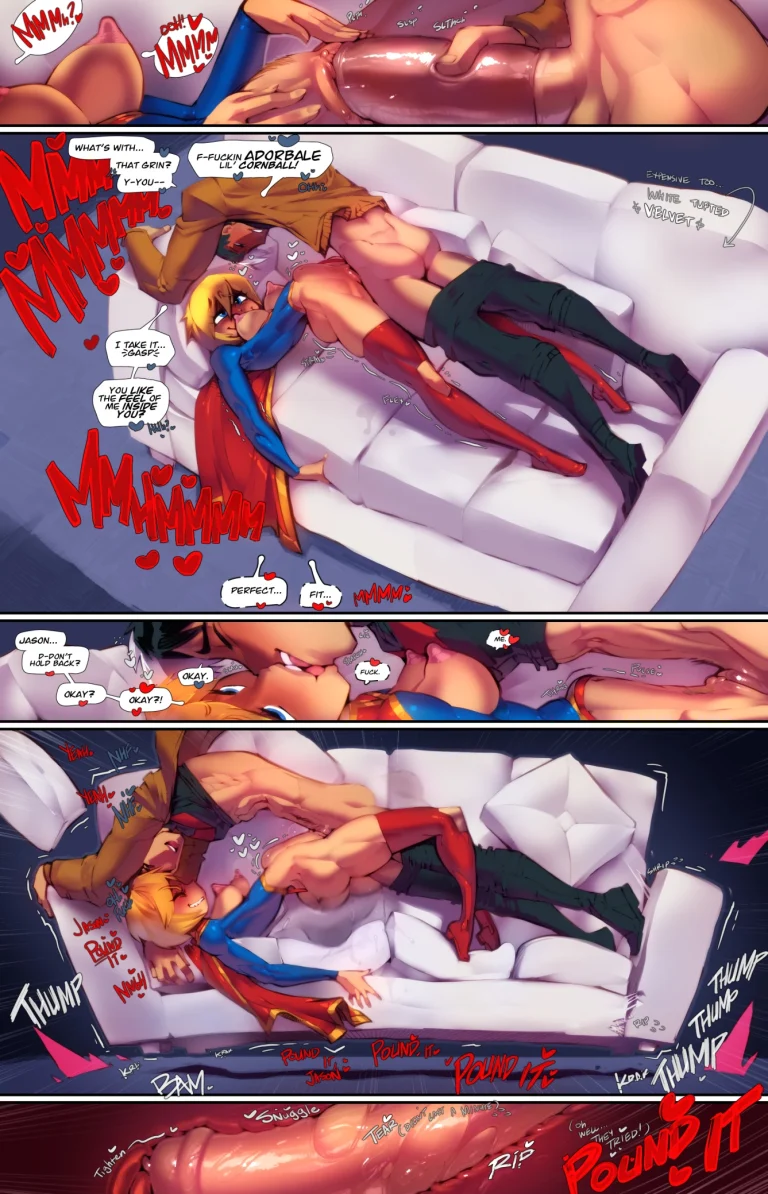 Red Hood x Supergirl - Venom Rager porn comic picture 5