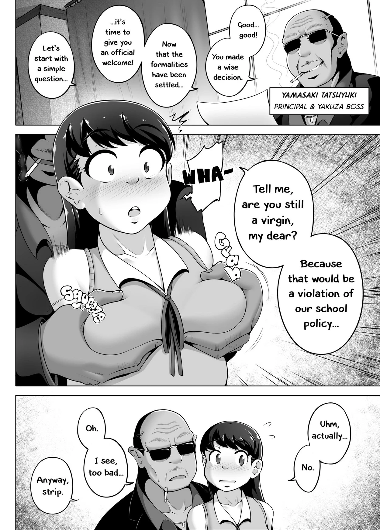 Red-Light Academy 2 porn comic picture 2
