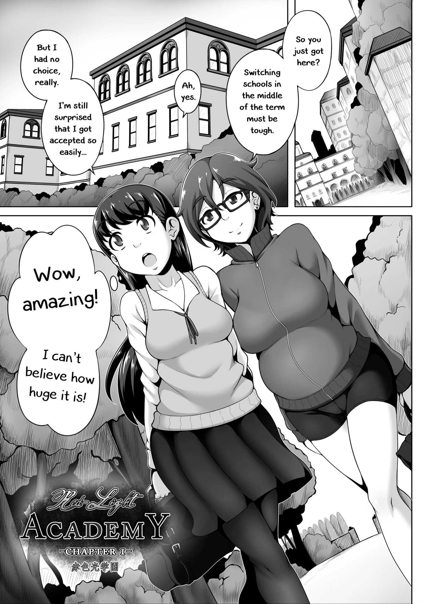 Red-Light Academy porn comic picture 1