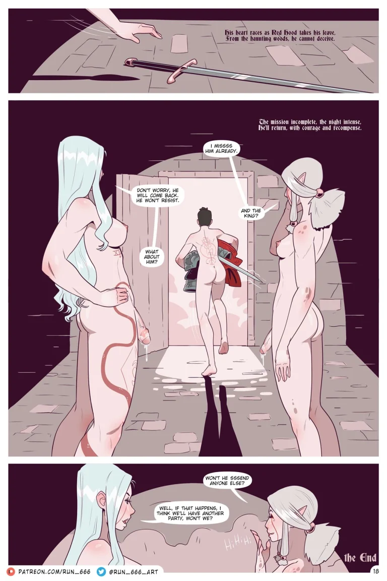 Red Lustful Hood porn comic picture 19