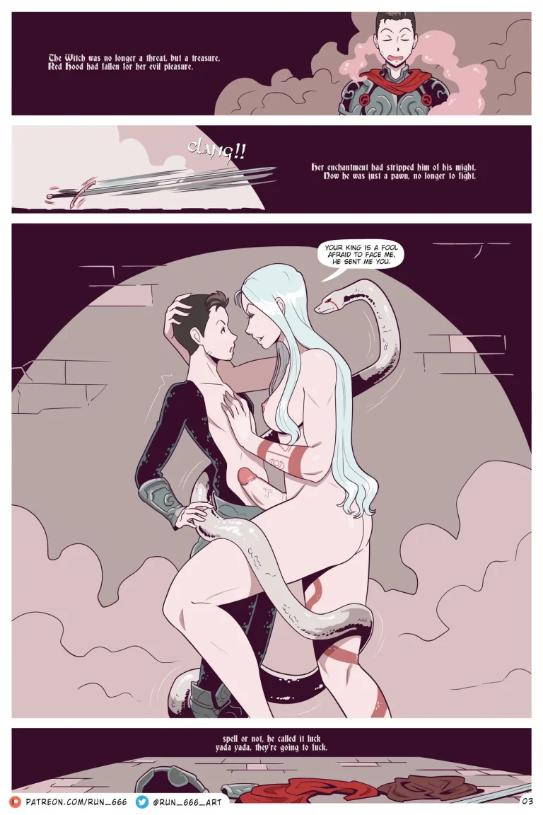 Red Lustful Hood porn comic picture 4