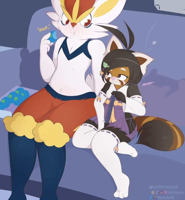 Red Panda Michelle porn comic picture 4