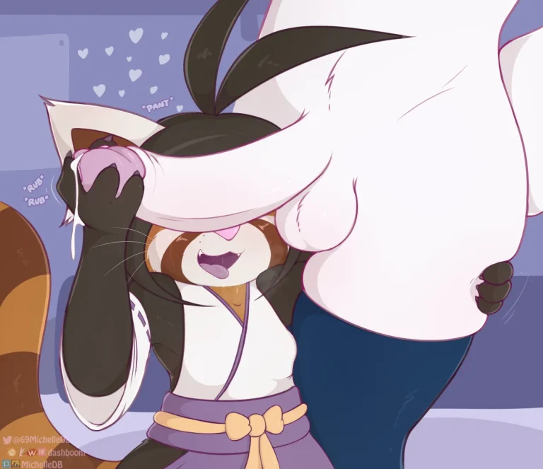 Red Panda Michelle porn comic picture 6