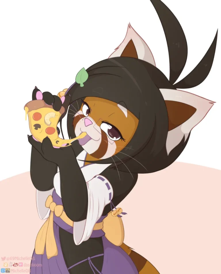 Red Panda Michelle porn comic picture 8