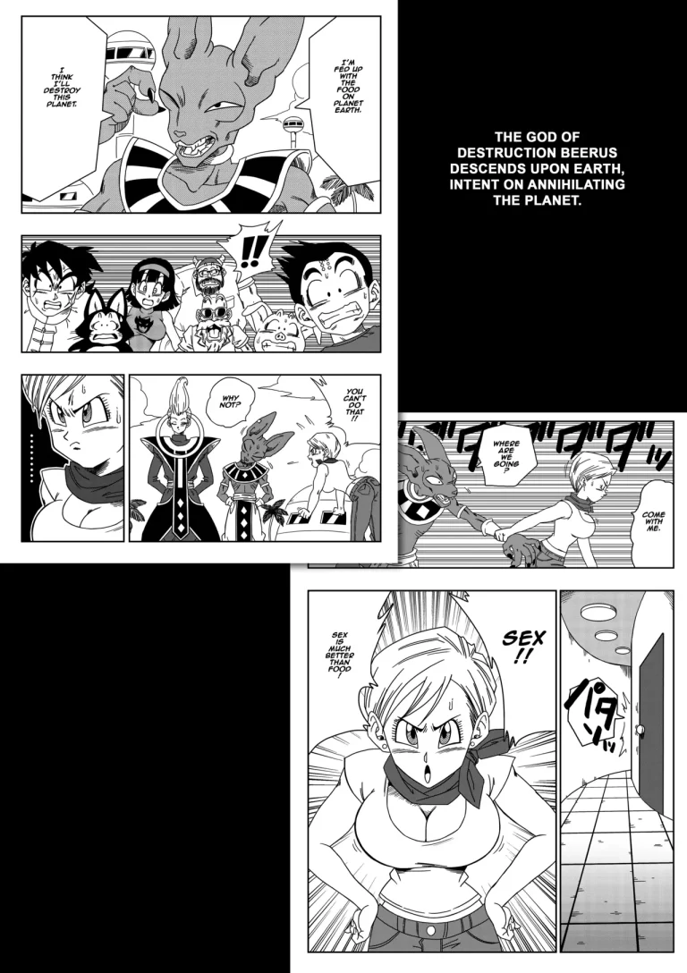 REF! DO SOMETHING| No One Can Go Against Beerus! porn comic picture 2