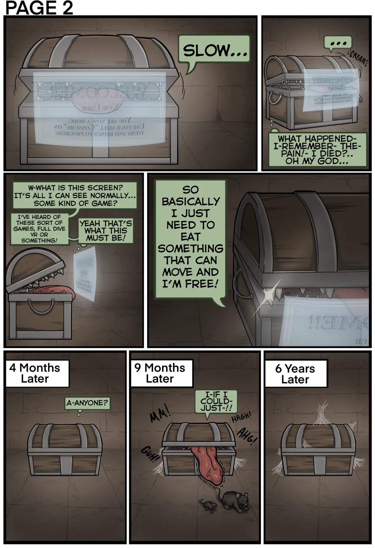 Reincarnated as a Mimic! porn comic picture 3