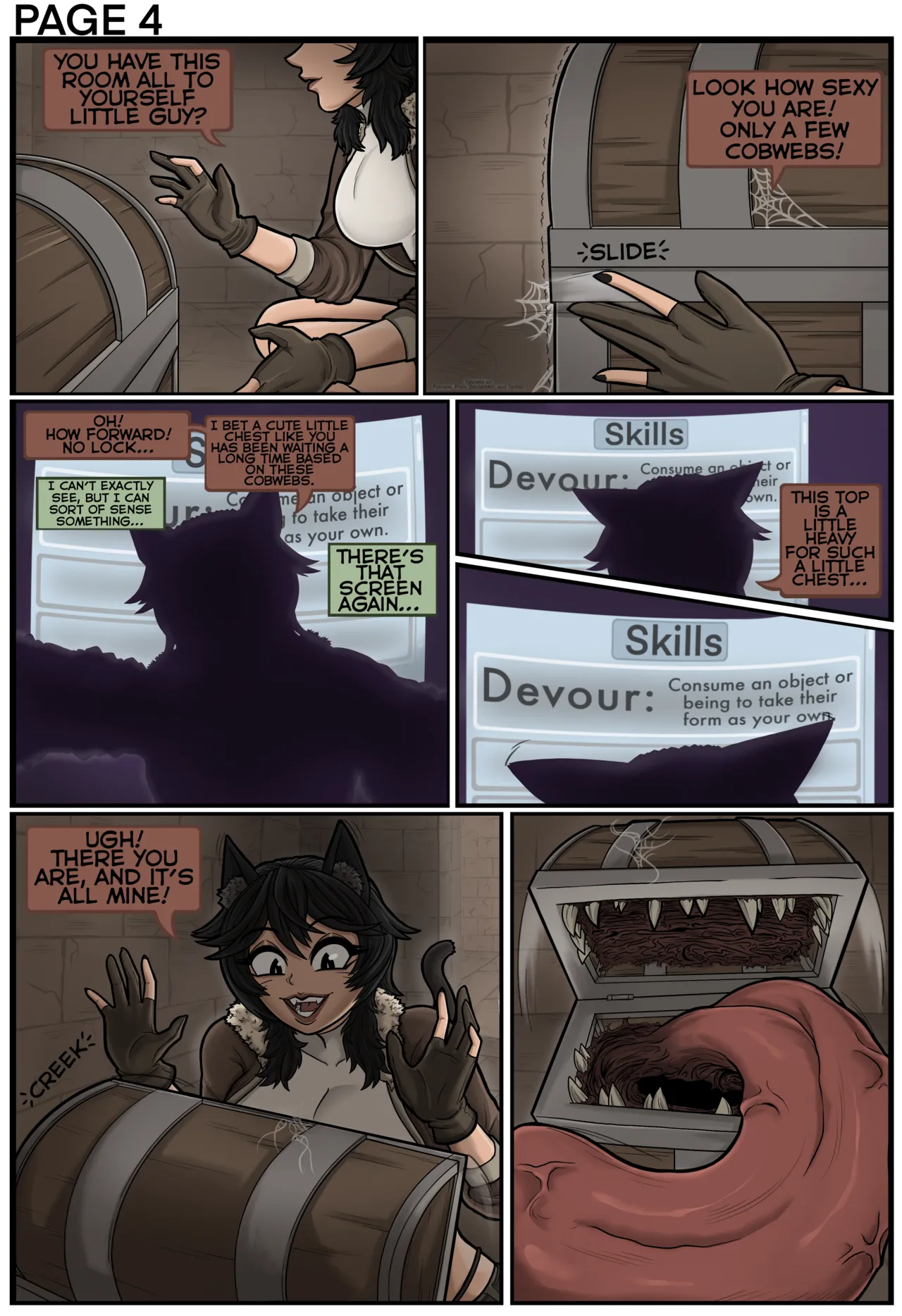 Reincarnated as a Mimic! porn comic picture 5