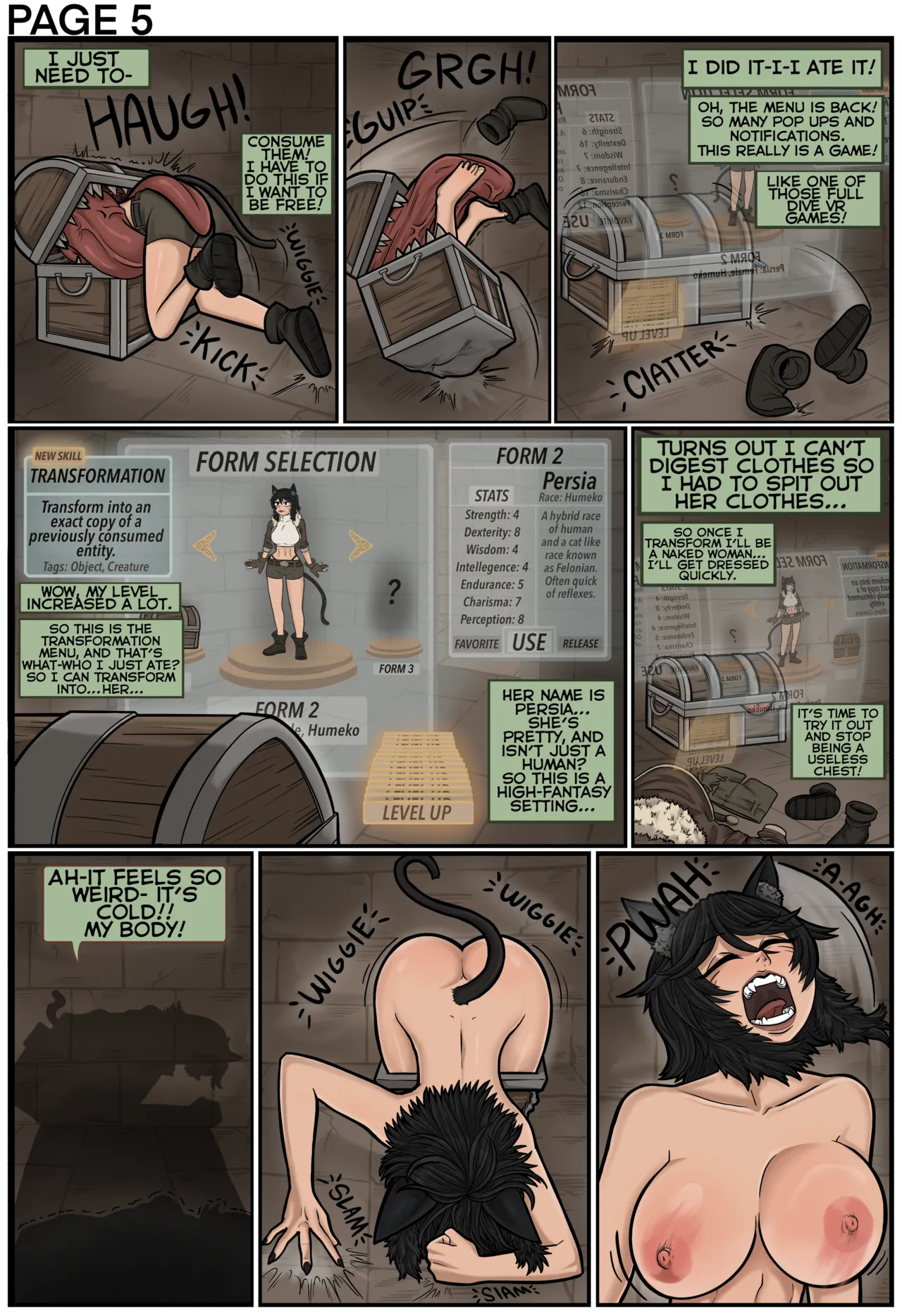 Reincarnated as a Mimic! porn comic picture 6