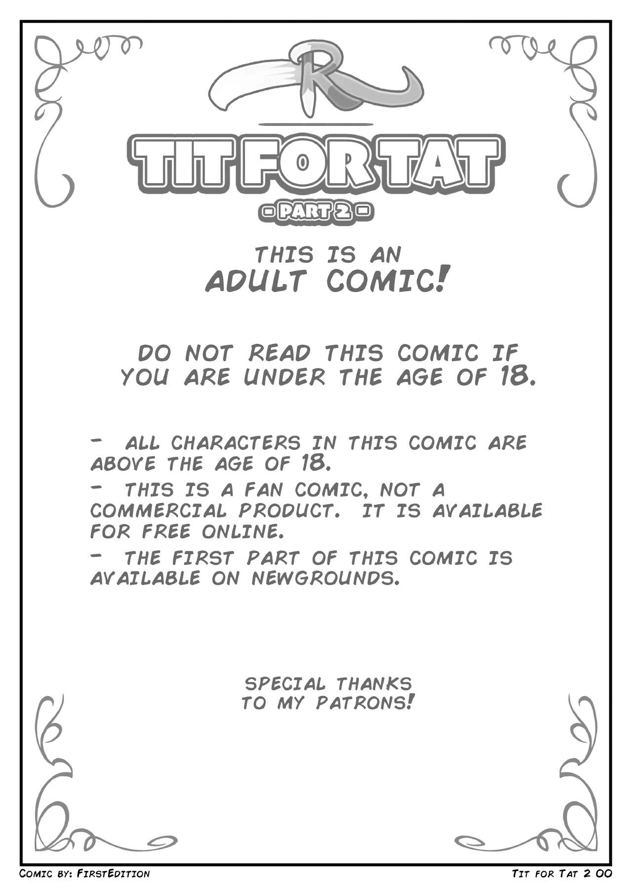 Rena Rouge: Tit for Tat 2 porn comic picture 2