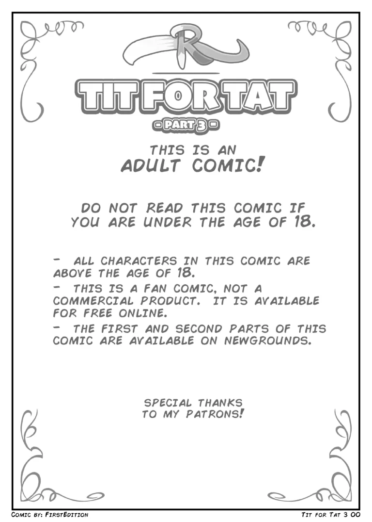 Rena Rouge: Tit for Tat 3 porn comic picture 2