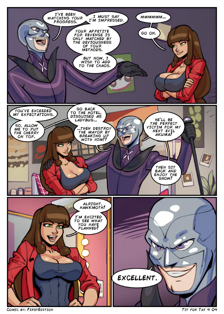 Rena Rouge: Tit for Tat 4 porn comic picture 6
