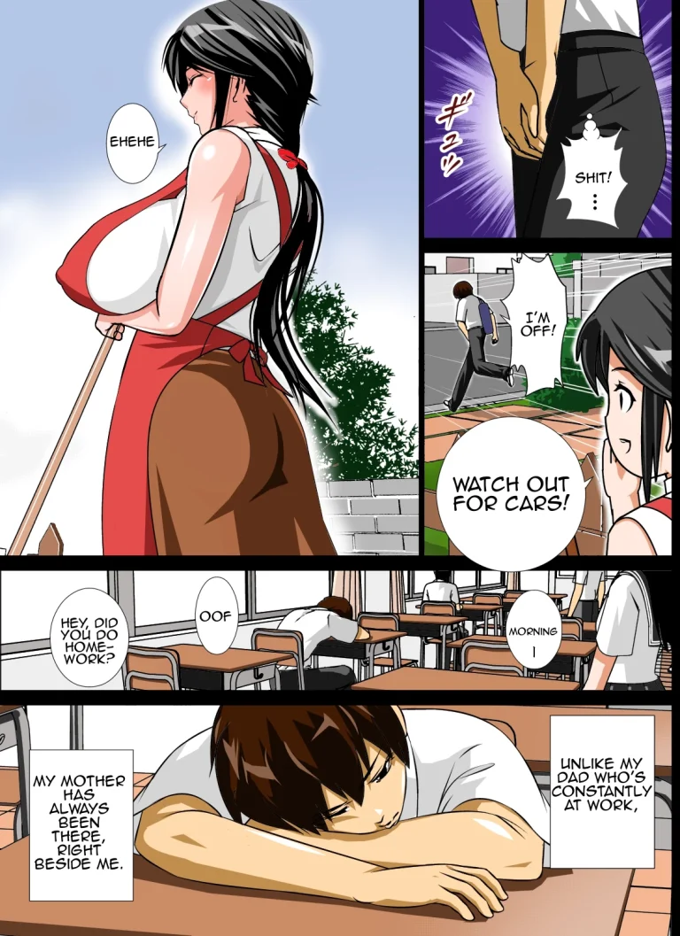 Renbo Seikatsu ~ Mama no Bakunyuu wa Boku no Mono porn comic picture 5