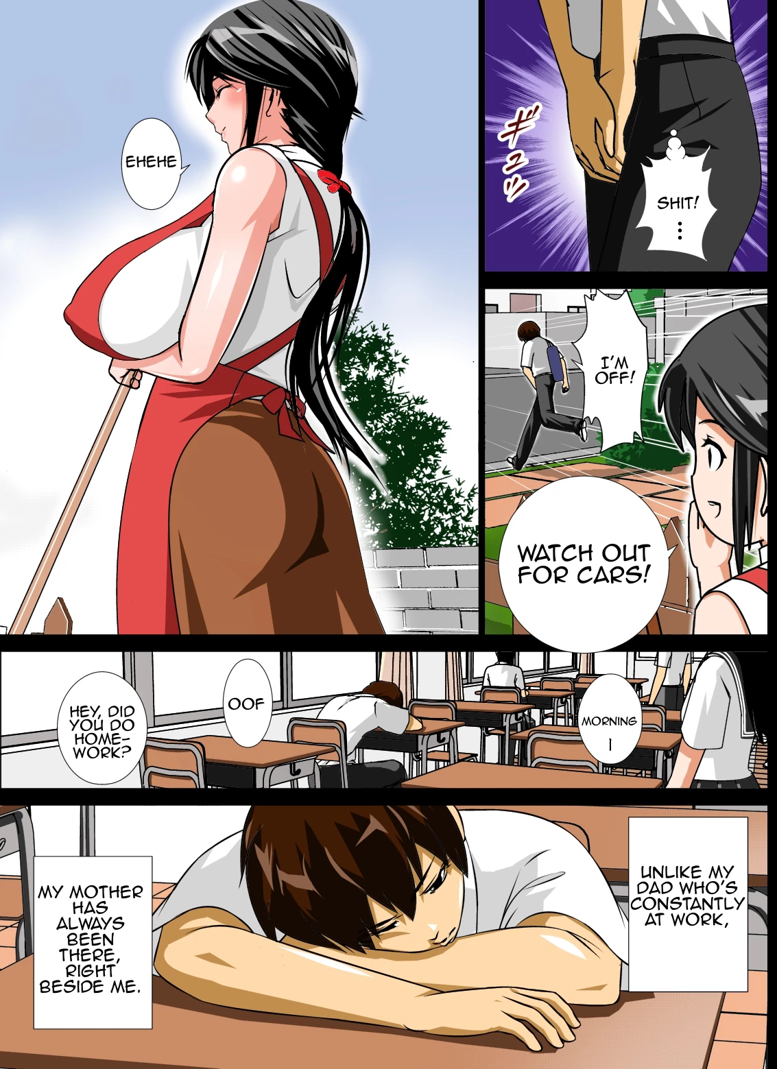 Renbo Seikatsu ~ Mama no Bakunyuu wa Boku no Mono porn comic picture 5