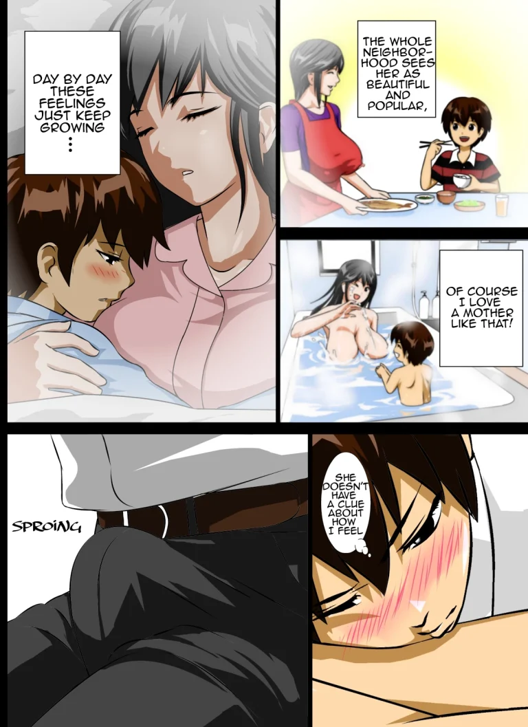 Renbo Seikatsu ~ Mama no Bakunyuu wa Boku no Mono porn comic picture 6