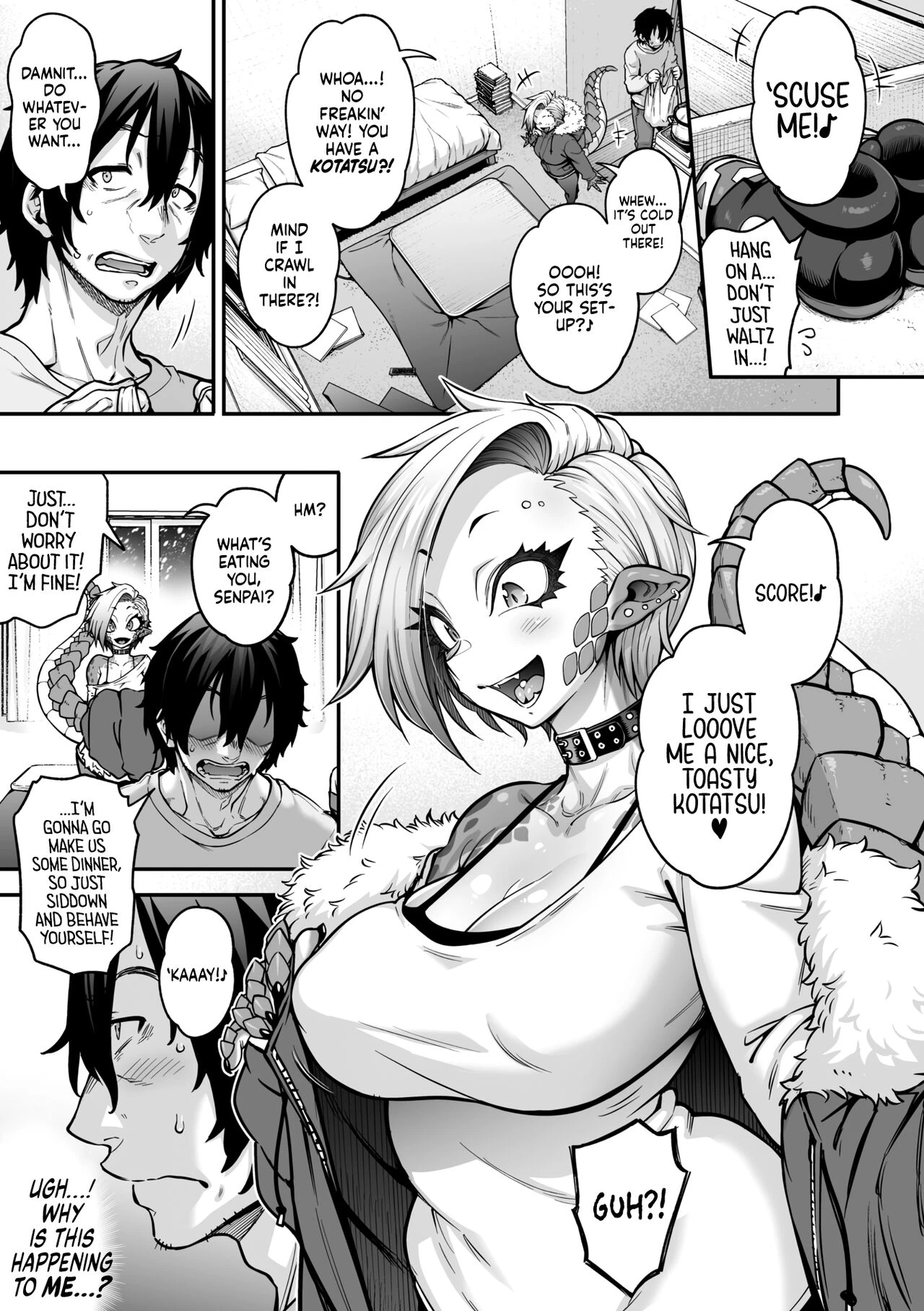 Reptile on a Snowy Night | Yukifuru Yoru no Reptile porn comic picture 3