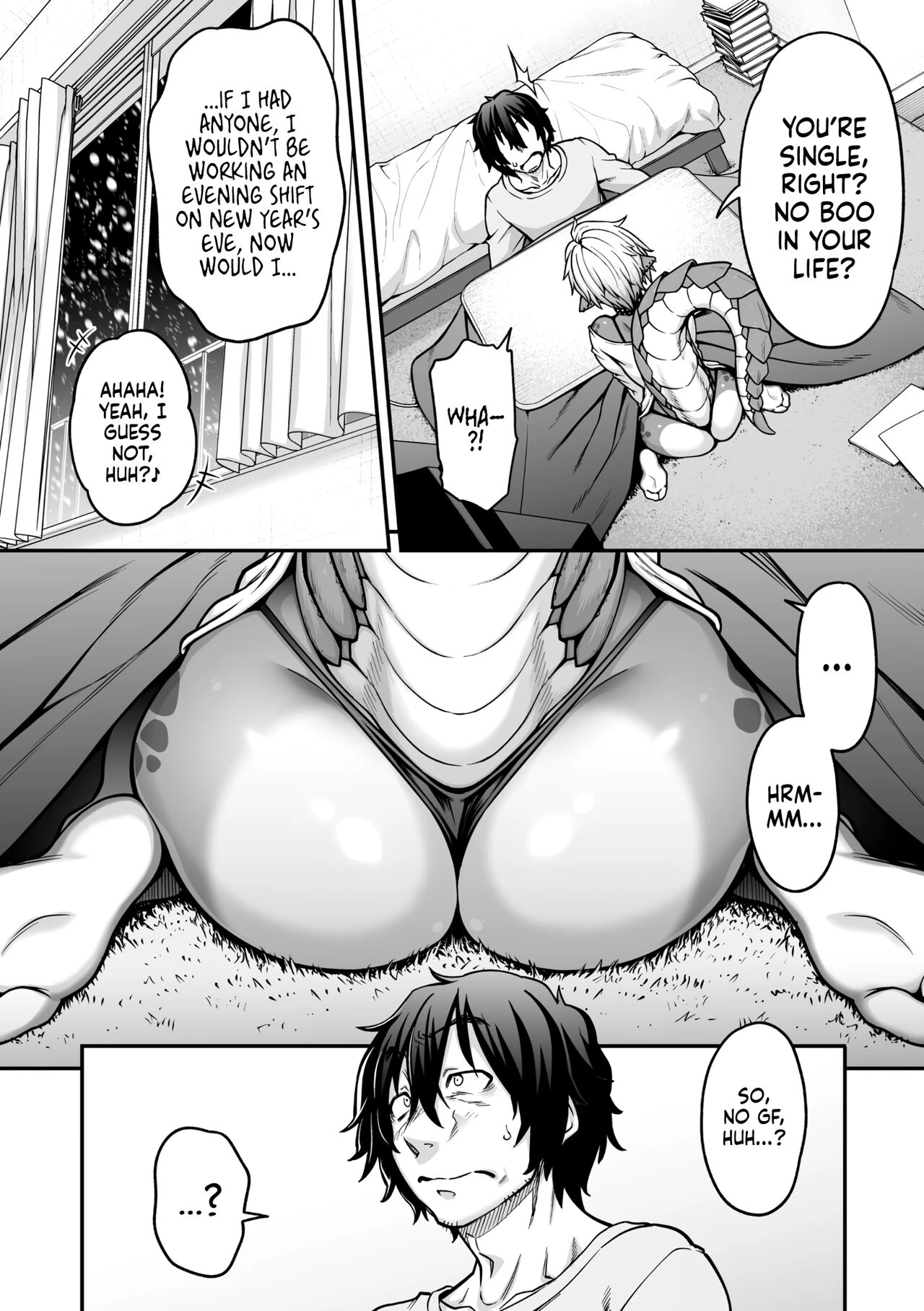 Reptile on a Snowy Night | Yukifuru Yoru no Reptile porn comic picture 8