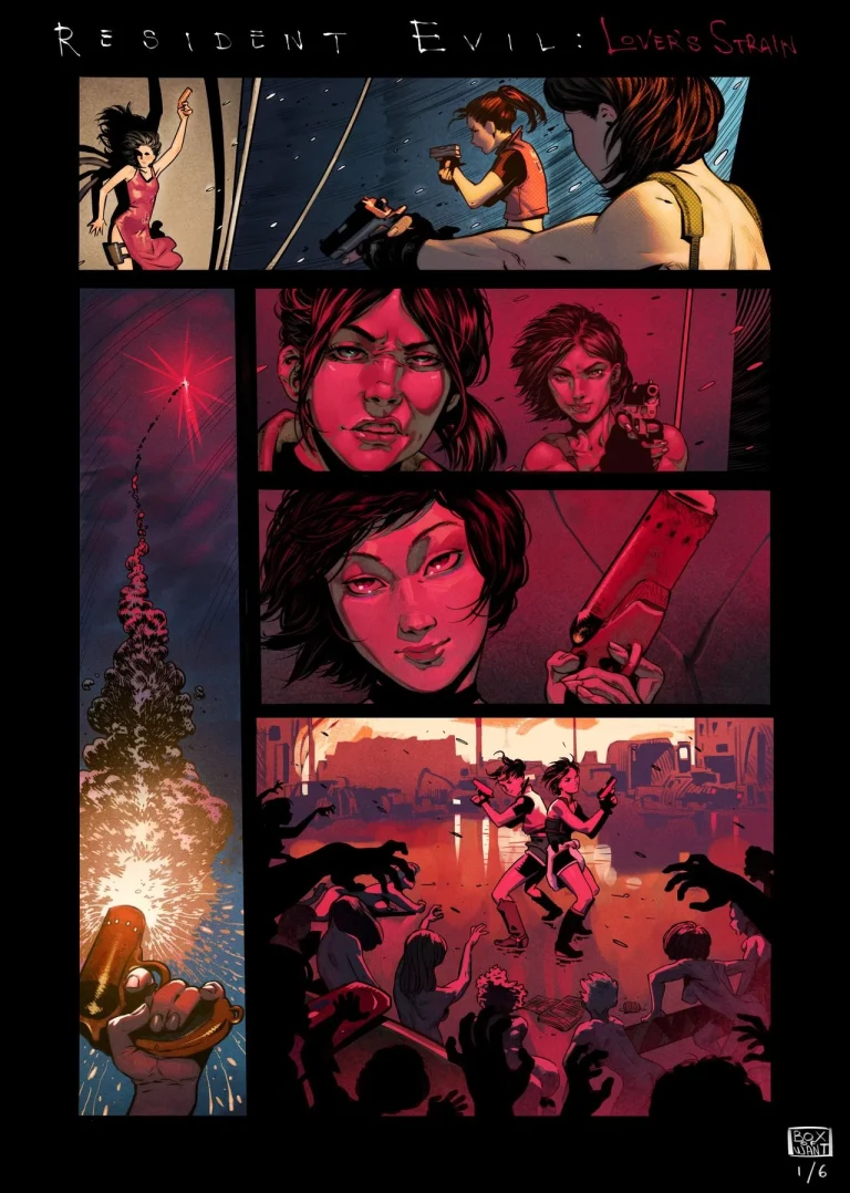 Resident Evil: Lover's Strain porn comic picture 2