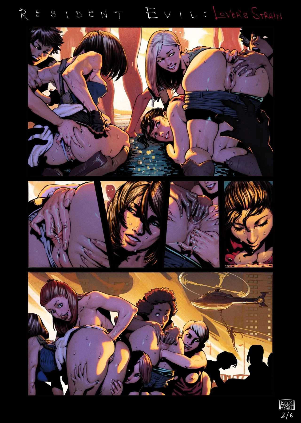 Resident Evil: Lover's Strain porn comic picture 3