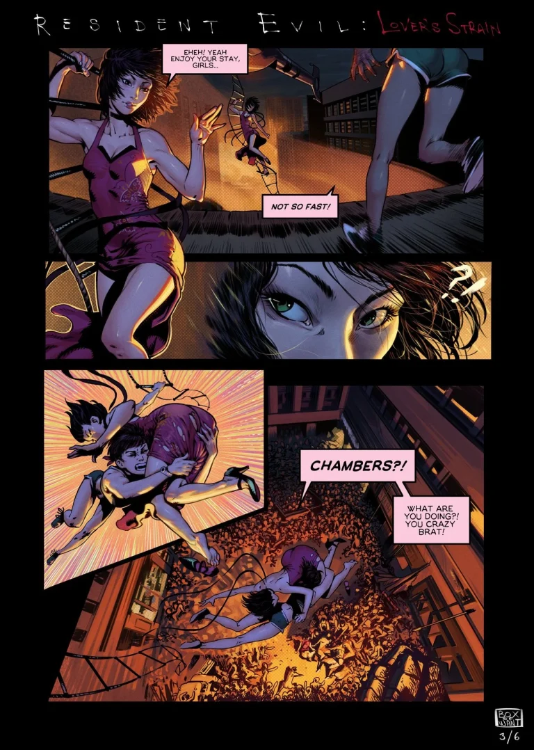 Resident Evil: Lover's Strain porn comic picture 4