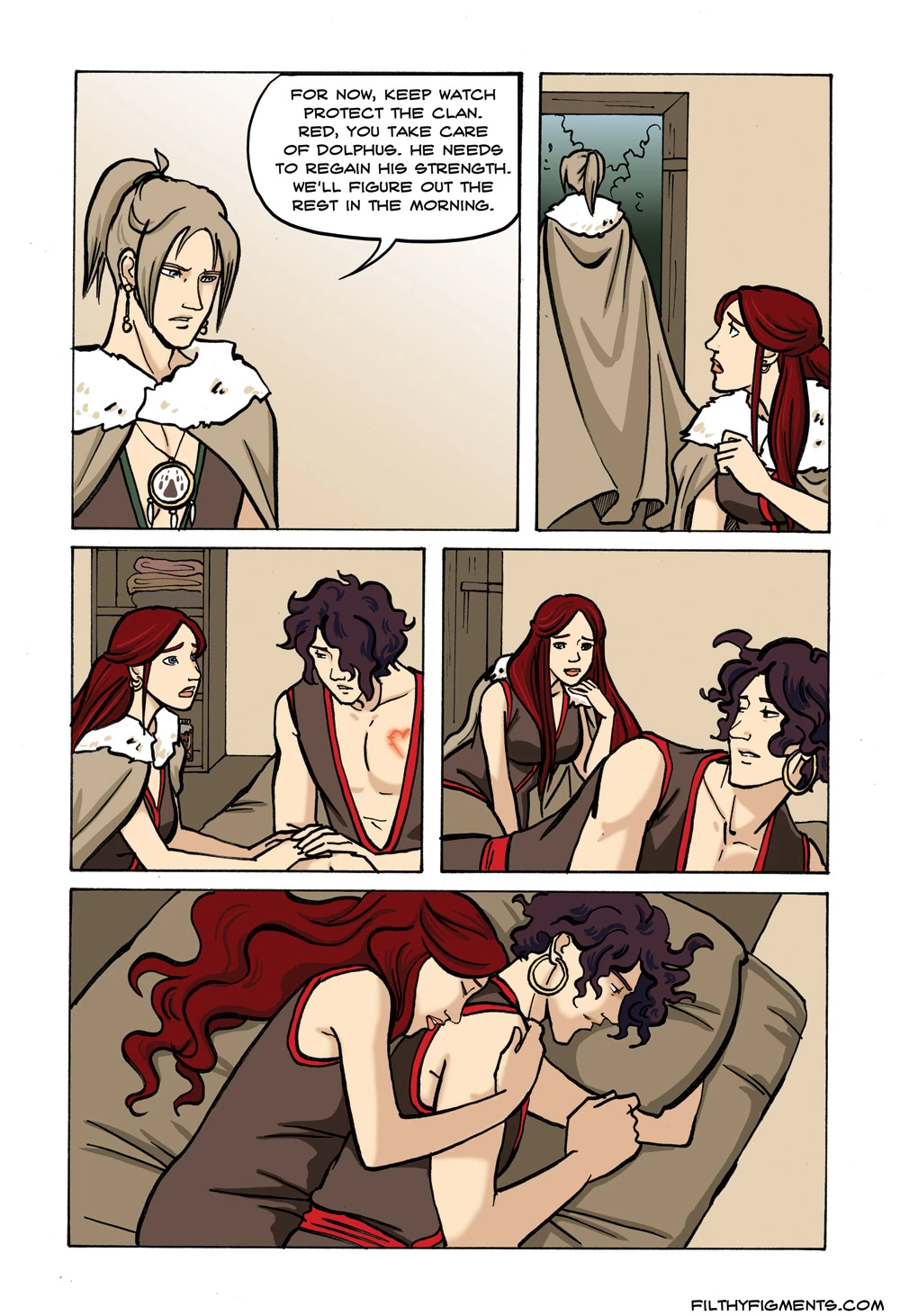 RIDING HOOD 3- The Wolf and The Man porn comic picture 10
