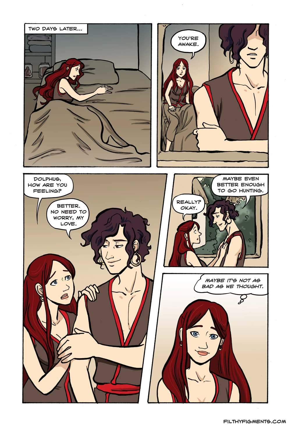 RIDING HOOD 3- The Wolf and The Man porn comic picture 11