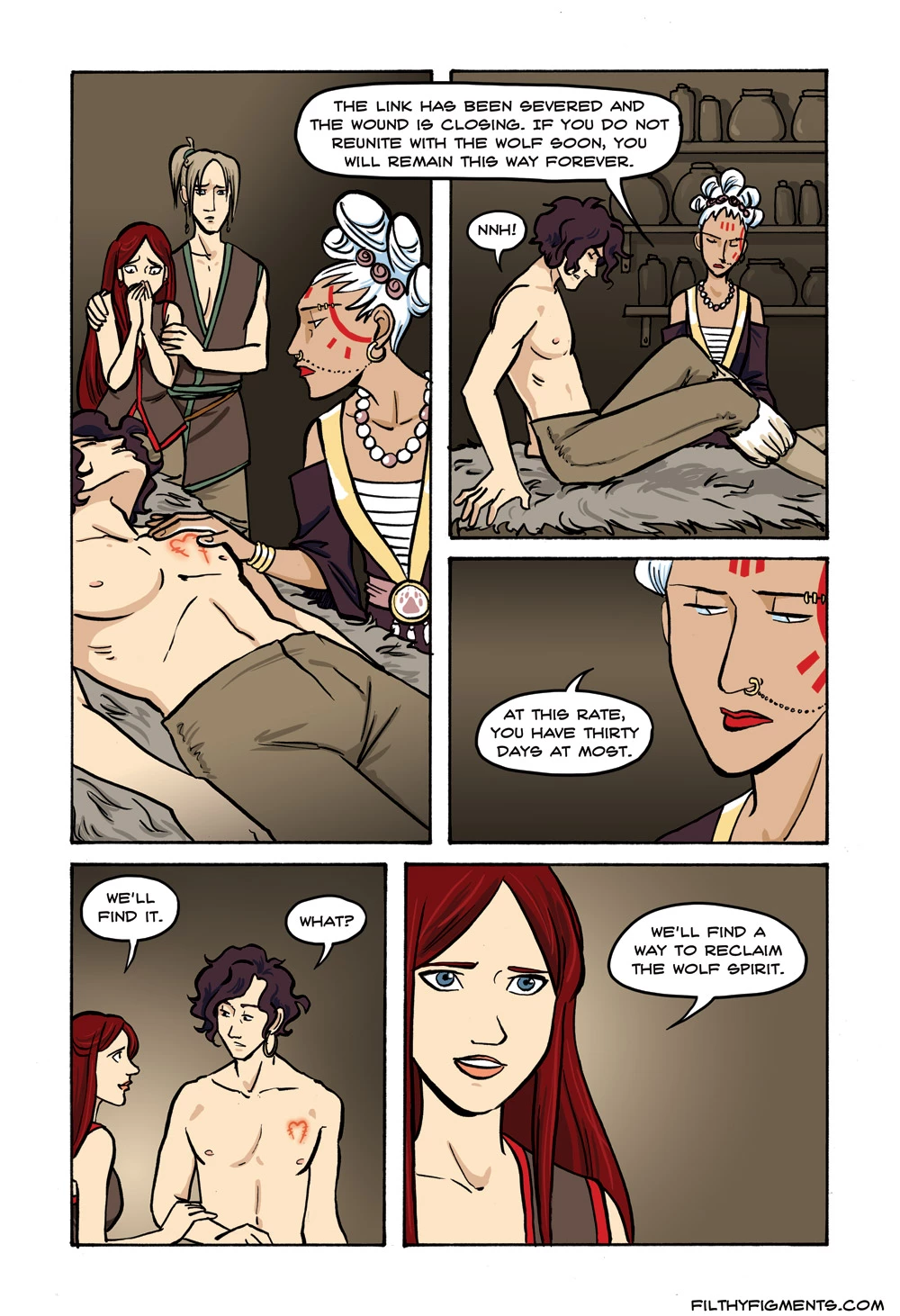 RIDING HOOD 3- The Wolf and The Man porn comic picture 15