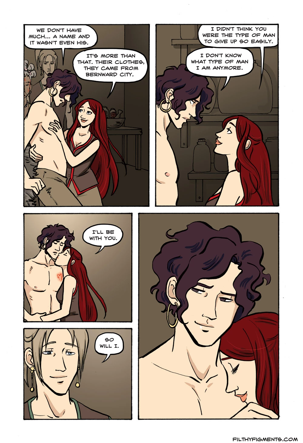 RIDING HOOD 3- The Wolf and The Man porn comic picture 16