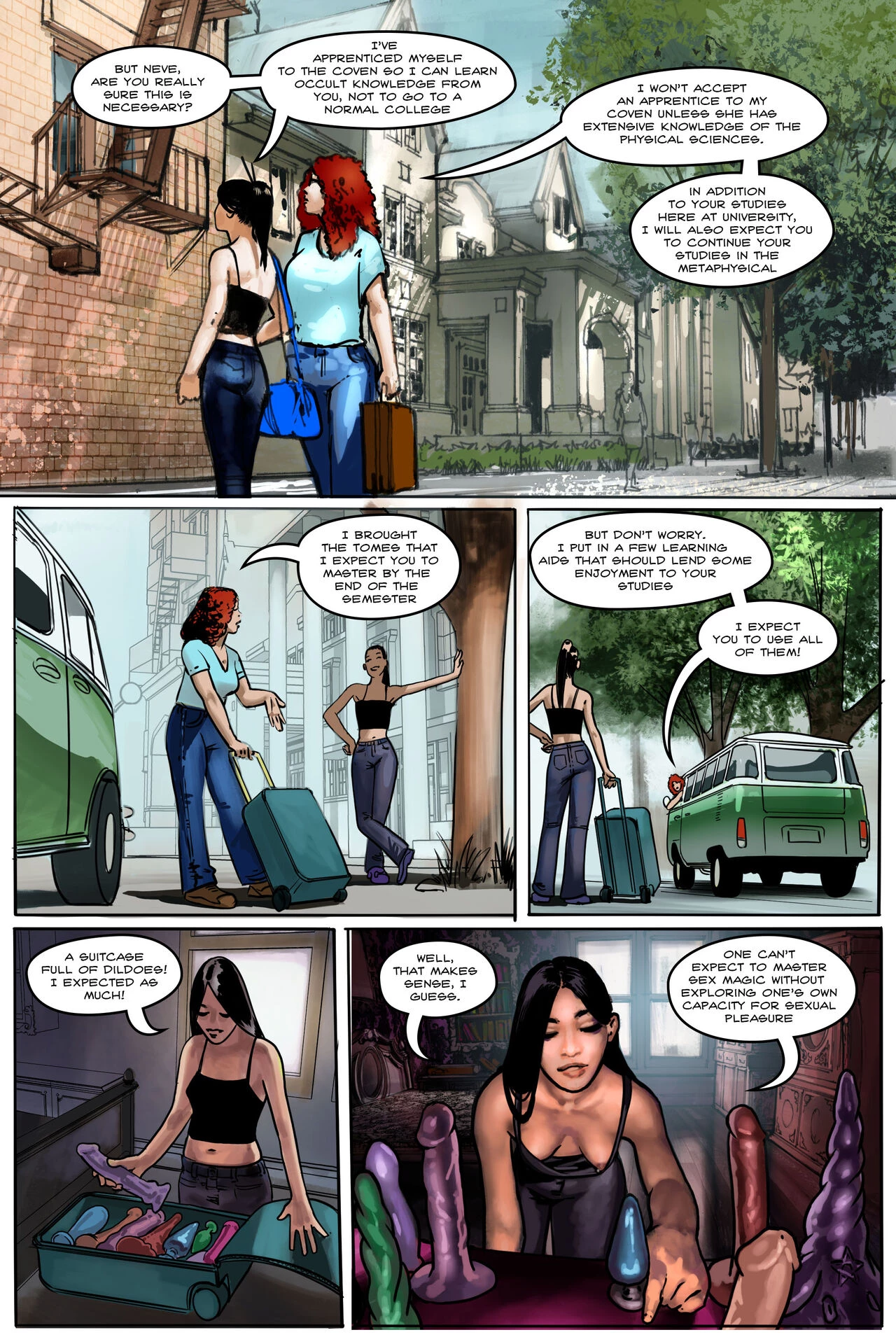 Right Place, Wrong Time porn comic picture 2