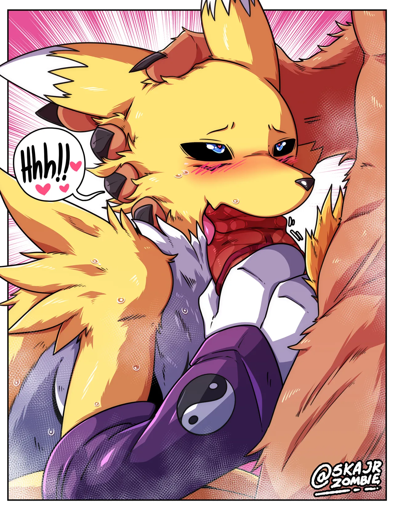 Rika & Renamon Revamped Pack porn comic picture 1