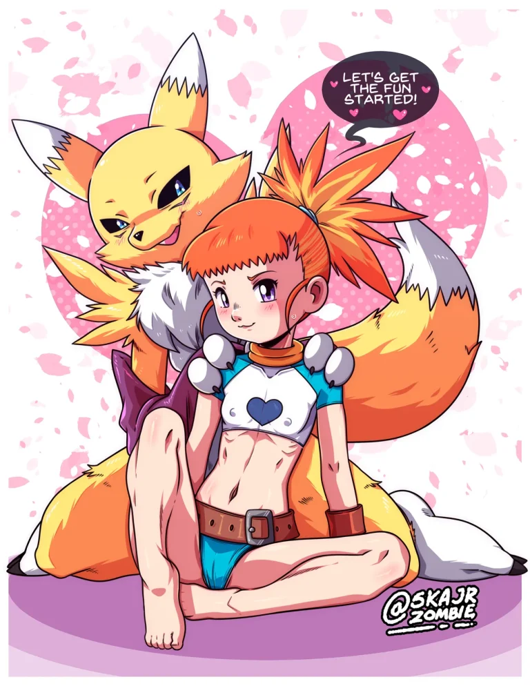 Rika & Renamon Revamped Pack porn comic picture 18