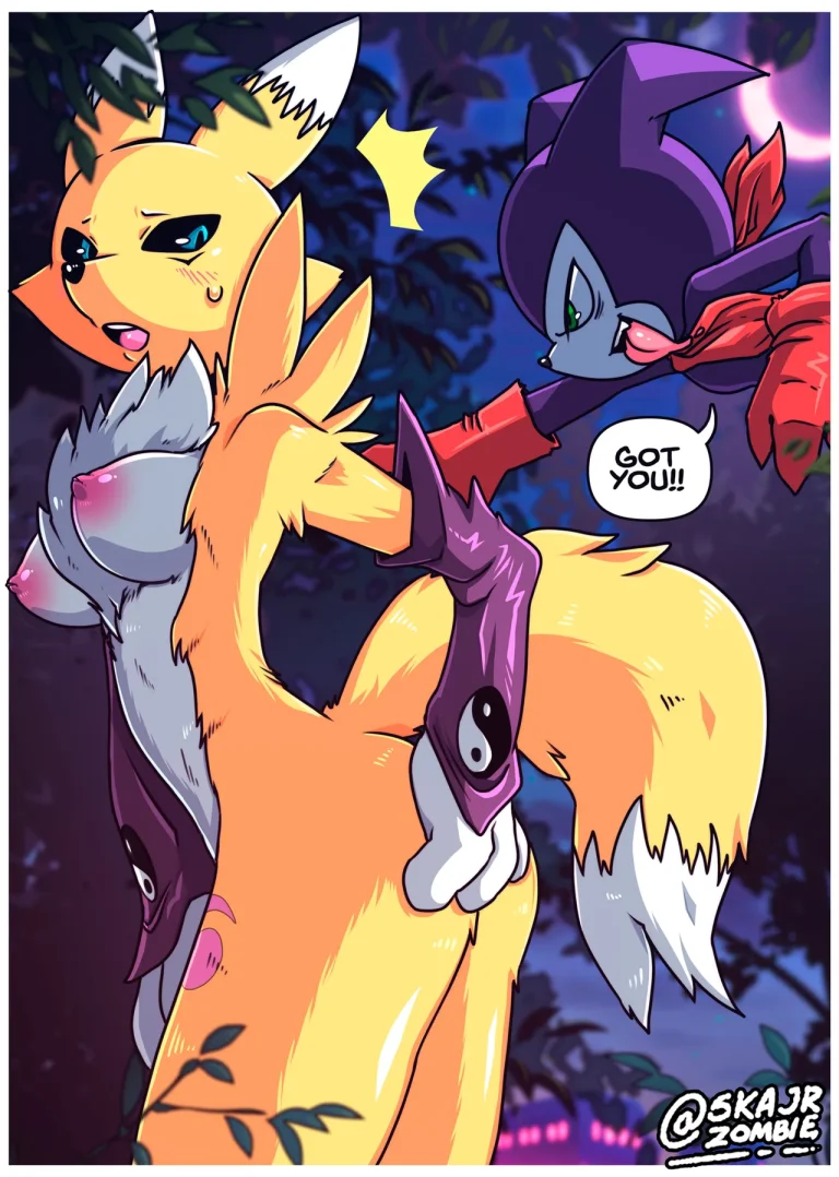 Rika & Renamon Revamped Pack porn comic picture 3