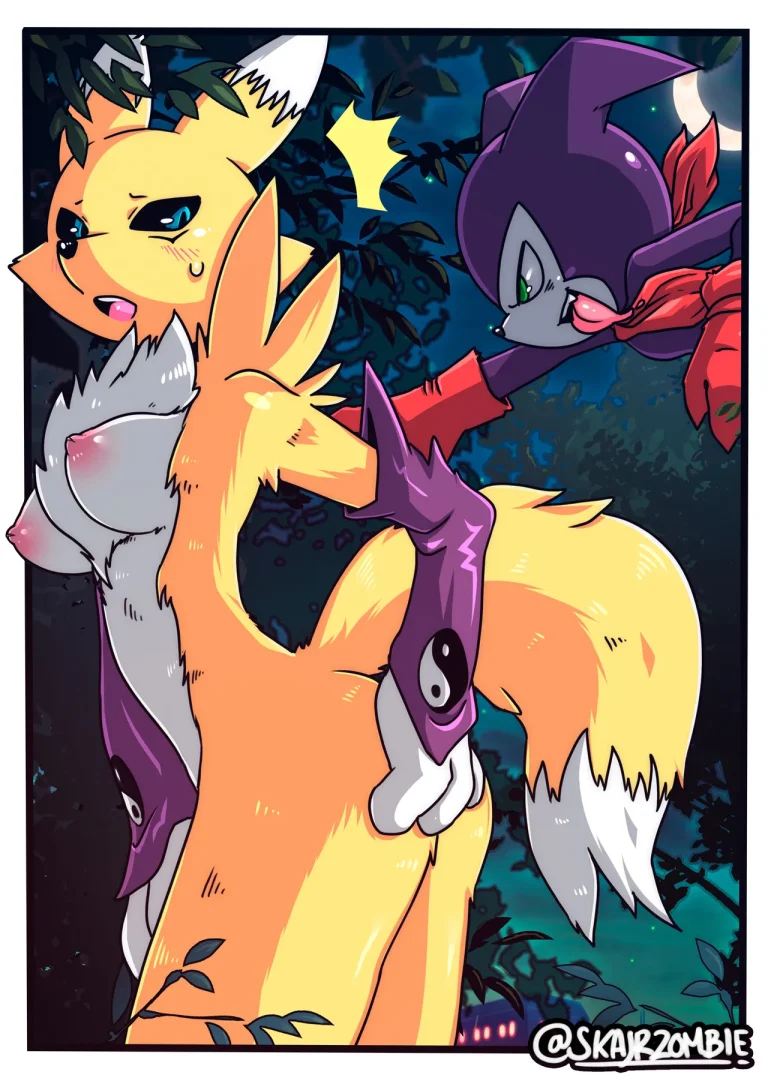 Rika & Renamon Revamped Pack porn comic picture 35
