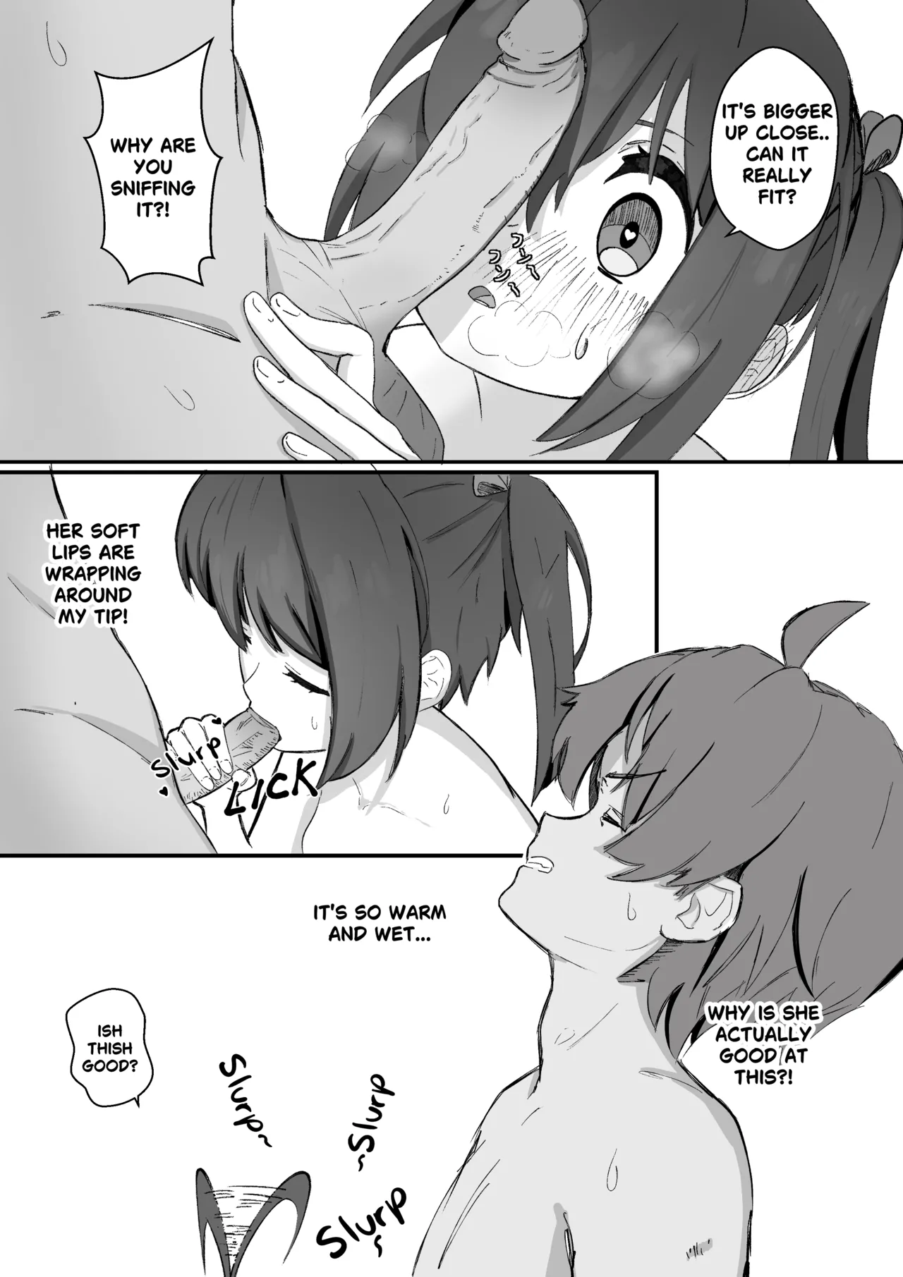 Rikka's surprise attack porn comic picture 19
