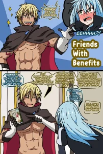 Rimuru and Veldora becoming Friends with Benefits porn comic picture 1