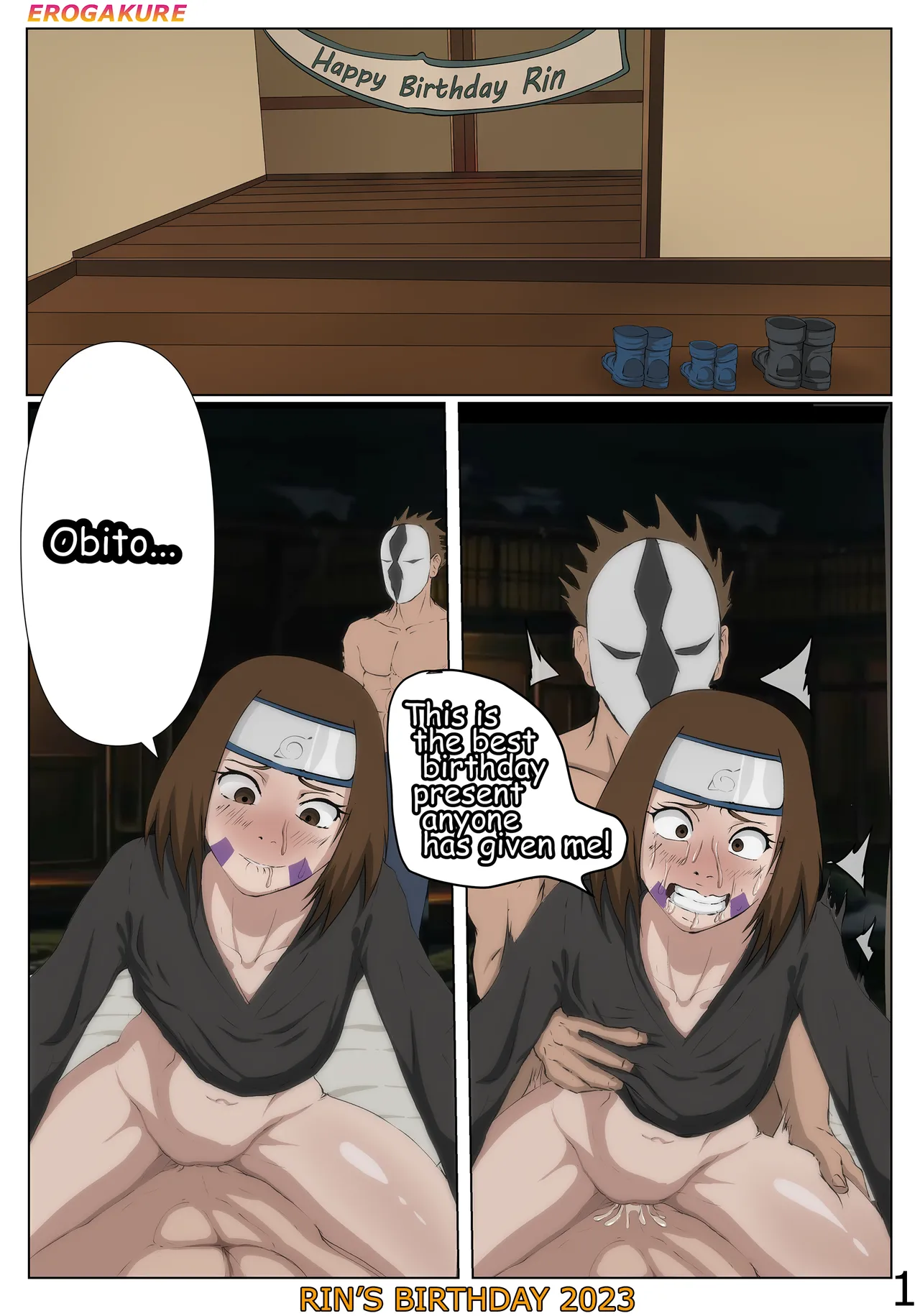 Rin's Birthday porn comic picture 1