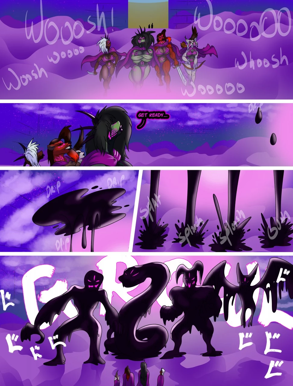 Rise of the Dark Goddess 2 porn comic picture 5