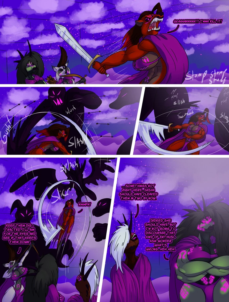 Rise of the Dark Goddess 2 porn comic picture 6