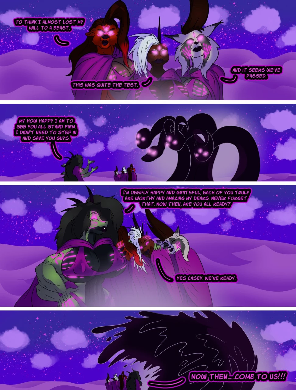 Rise of the Dark Goddess 2 porn comic picture 9