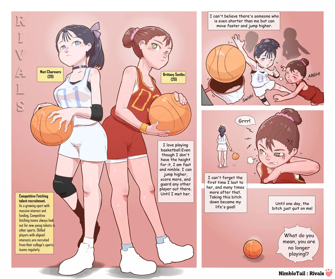 Rival porn comic picture 1