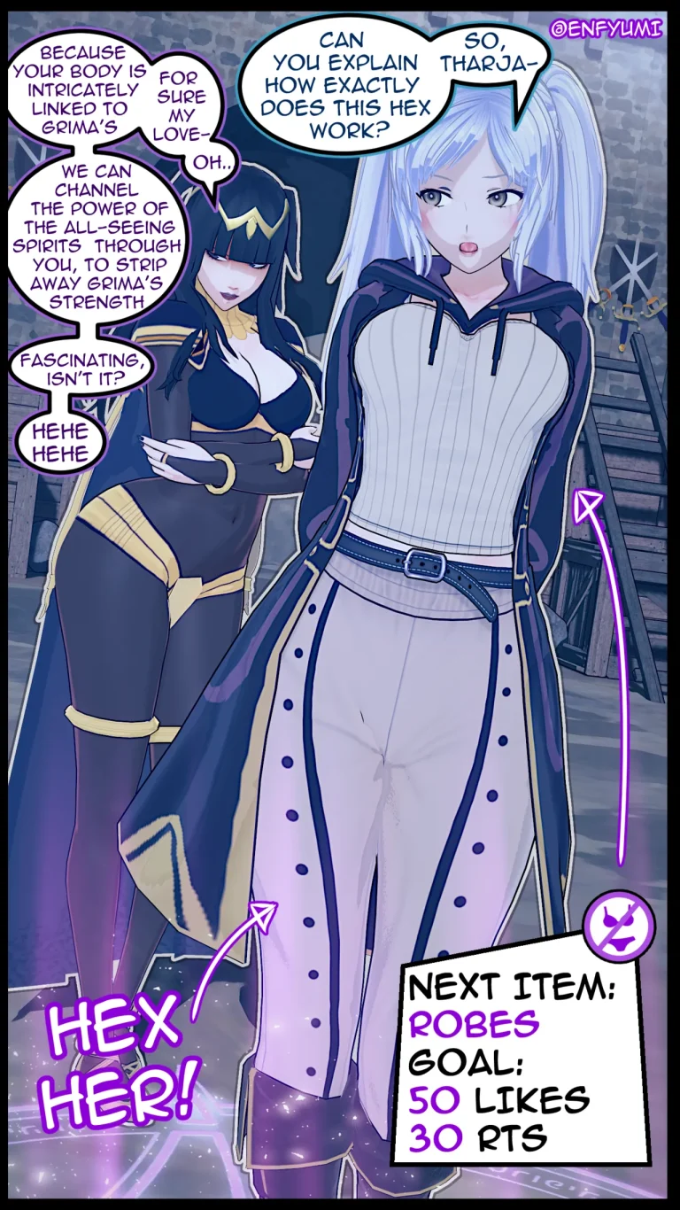 Robin & Tharja Strip Game porn comic picture 1